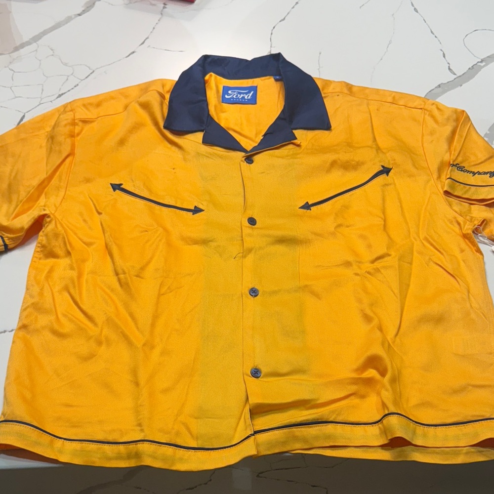 Ford Golden Short Sleeve Shirt Jacket